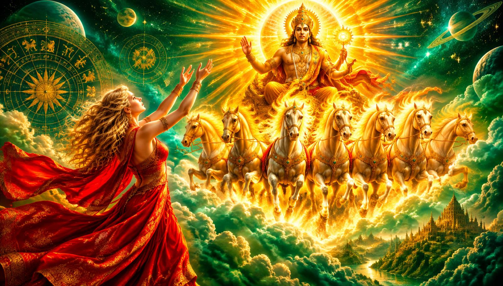 Sonce (Surja) v vedski astrologiji