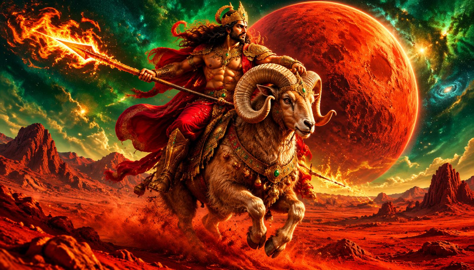 Mars (Mangala) v vedski astrologiji